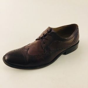 Sonoma Men's Brown WingTip Oxford 9.5